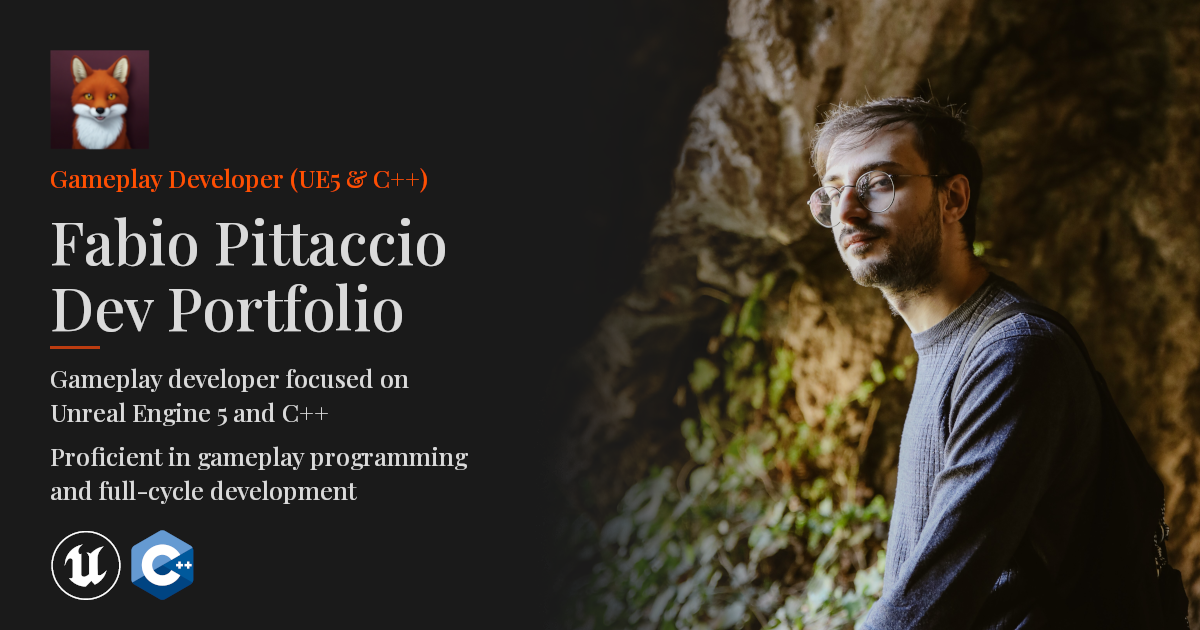 Fabio Pittaccio Portfolio Banner